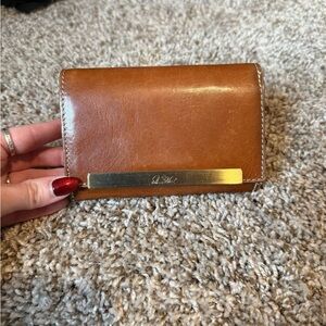 Patricia Nash Cametti Trifold Leather Wallet